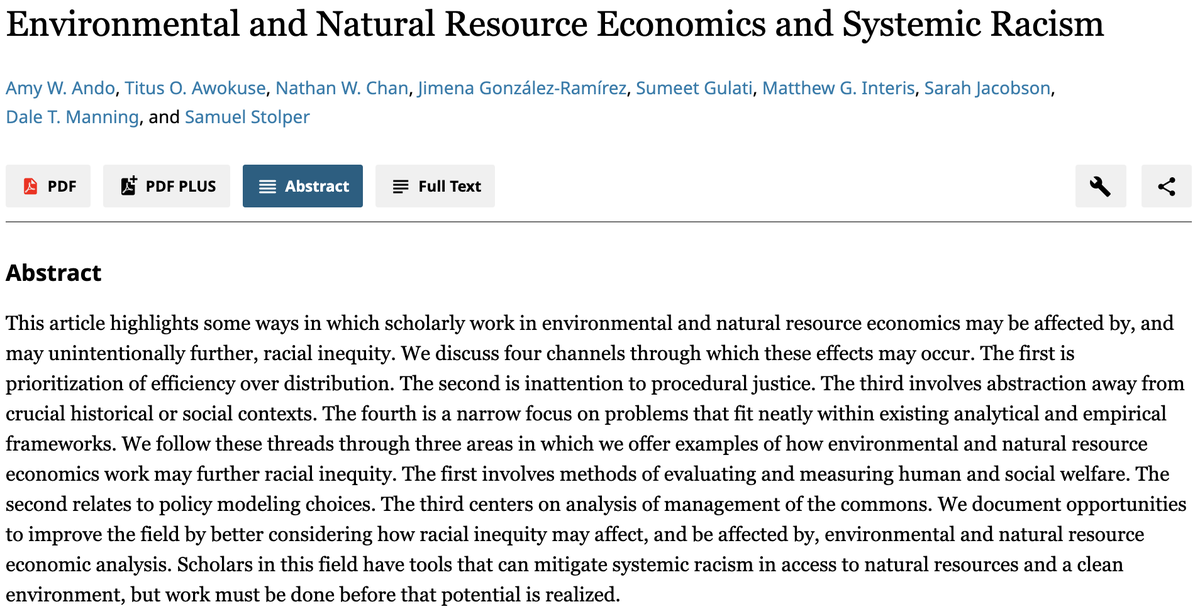 Review of Environmental Economics and Policy tweet media