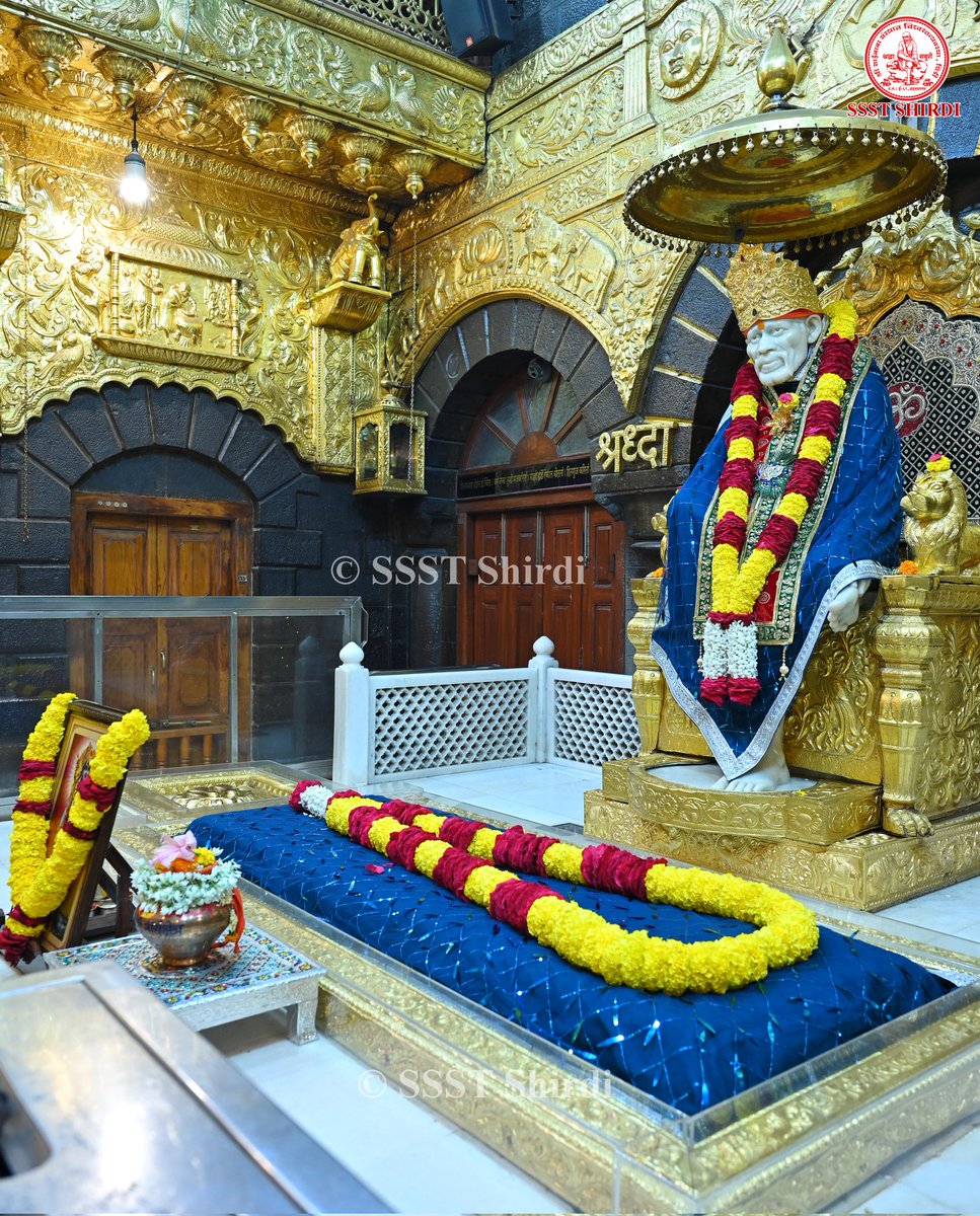 SSSTShirdi's tweet photo. *!! ॐ साई राम !!*
*श्री साईबाबा संस्थान विश्वस्त व्यवस्था,शिर्डी*
*!! ॐ Sai Ram !!*
*Shri Saibaba Sansthan Trust, Shirdi*
≈≈≈≈≈≈≈≈≈≈≈≈≈≈≈≈≈
 *आरती :-धुपारती* 
*शुक्रवार २९ डिसेंबर २०२३*     
*Aarti :-Dhoop Aarti*
*Friday 29 December 2023* https://t.co/6VD3V95VbH
