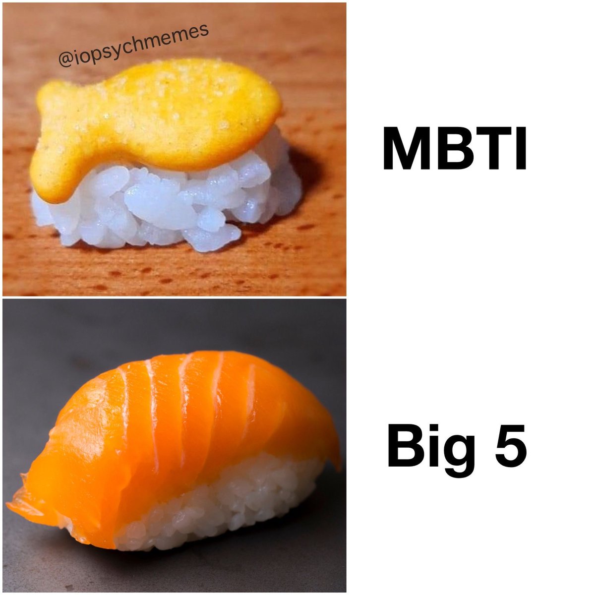 iopsychmemes's tweet image. Get yourself a real personality measure. It’s worth it.
#personality #validity #OHPsych #IOPsych #iopsychmemes #psychology #psychologymemes #psychmemes #APpsych