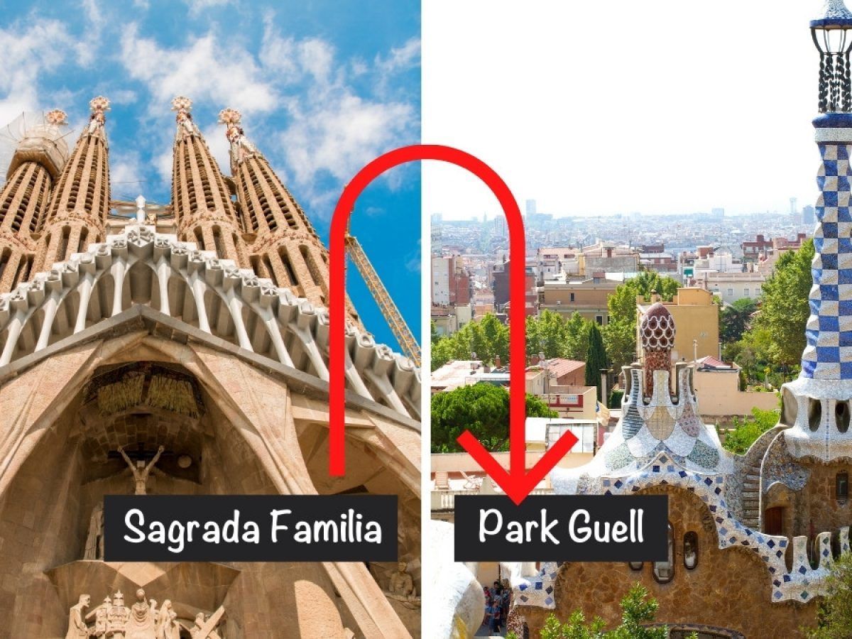 🗺️🚇 Wondering how to go from Sagrada Familia to Park Güell? Get travel tips and insights on the distance between these iconic Barcelona attractions. 🚗 #321Barcelona.com #LoveBCN