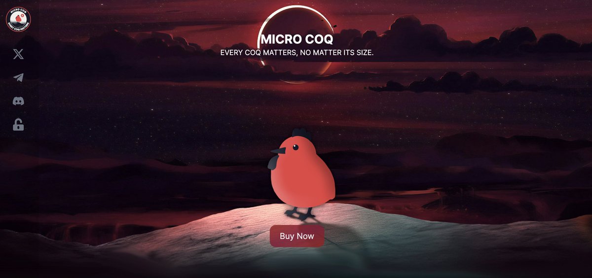 microcoq's tweet photo. Our new $MICRO website is now live! 🚨

https://t.co/vKQKnY8HOD

#CoqInu #MicroCoq $COQ $BONK $SHIB #avaxseason #0x420 $BOBS #Memecoin #Crypto $KIMBO $GECKO https://t.co/1kuNqxYM3y
