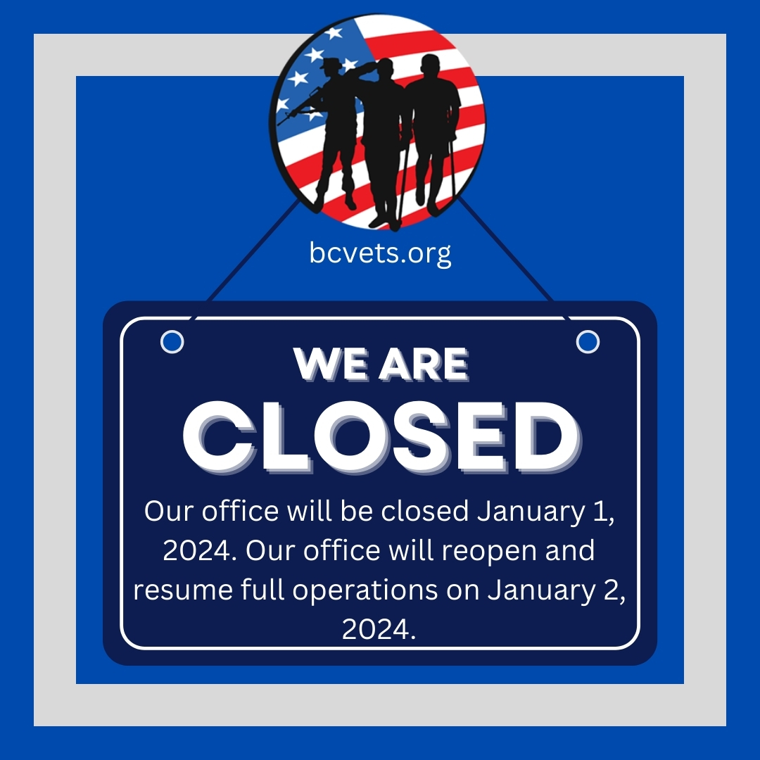 BcVsc's tweet image. Our office will be closed for New Year's Day on January 1, 2024. We will resume entire operations on January 2, 2024, at 8:00 AM. #bcvets #butlercountyohio #newyearsday #happynewyear #officeclosed