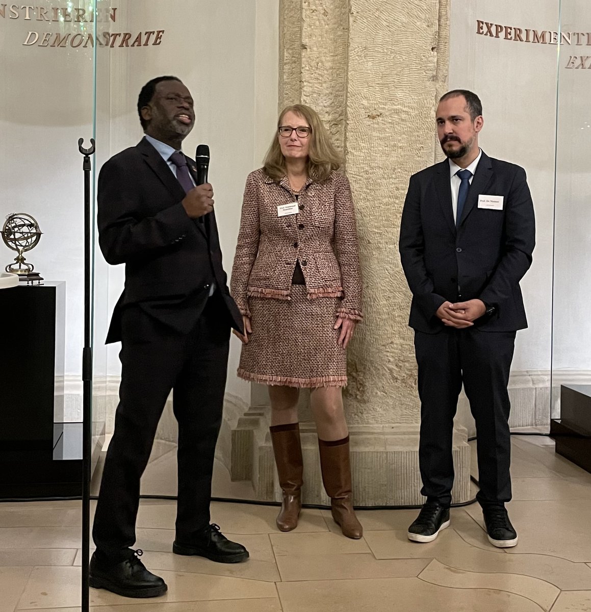 edelguenther's tweet photo. Celebrating a year of triumphs at @UNU_FLORES! From the inauguration of #NEXtra, #DNCi, #AID programme & #SNF journal to the Textile Symposium as well as @LabLausitz approval. Grateful for an exceptional team! Wishing all a joyous festive season and continued success in 2024! https://t.co/bjQi4sVhUU
