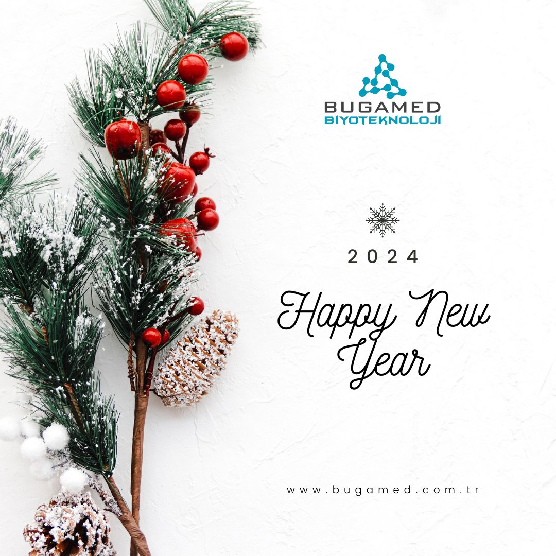 BugamedBio's tweet image. BUGAMED wishes you a Happy New Year!
Let our new products welcome you to a New Year full of science!
#HappyNewYear24