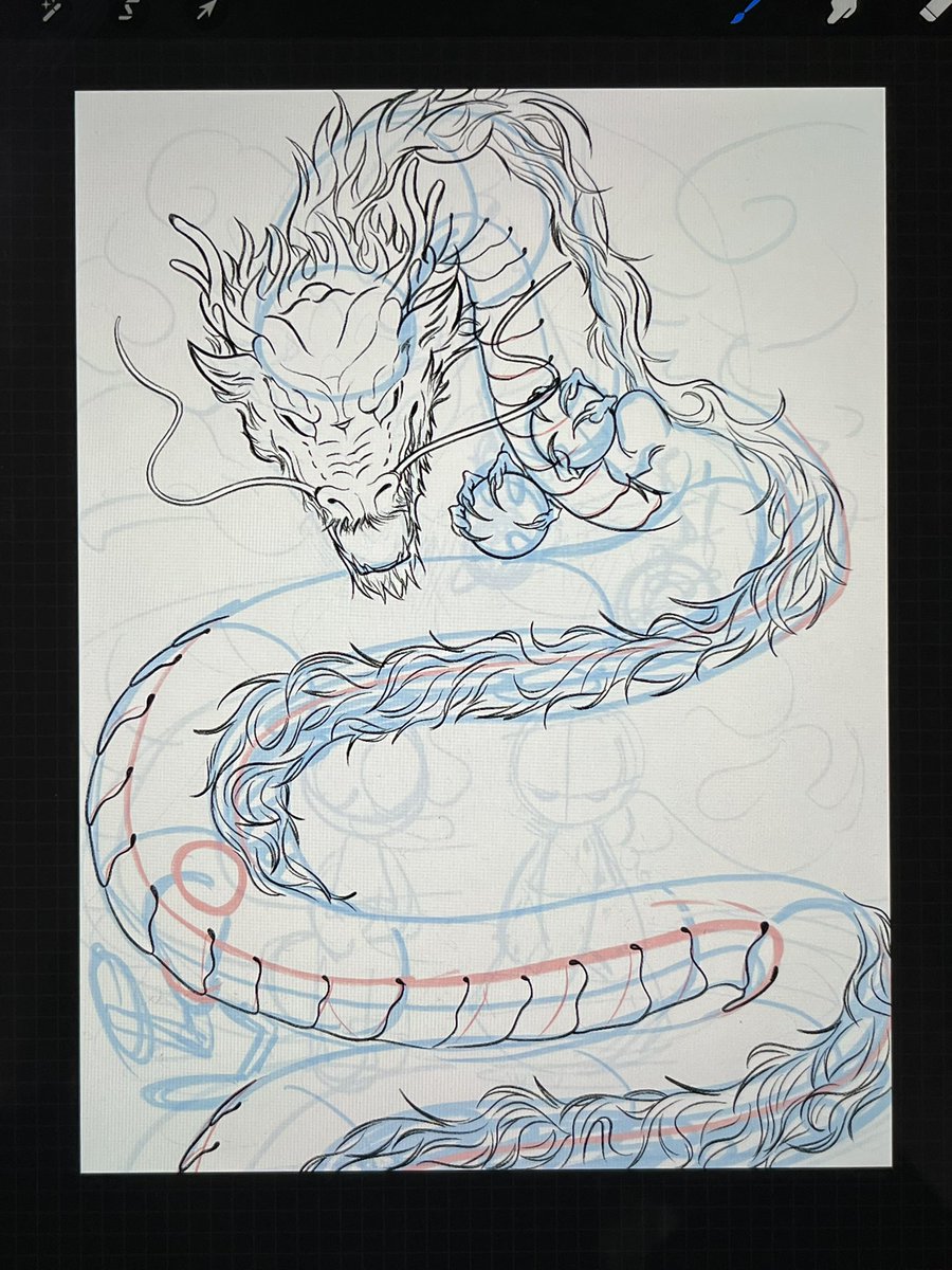 용 오늘 처음 그려봐.. 근데 은근 적성 맞는거 같아서 어이 없어