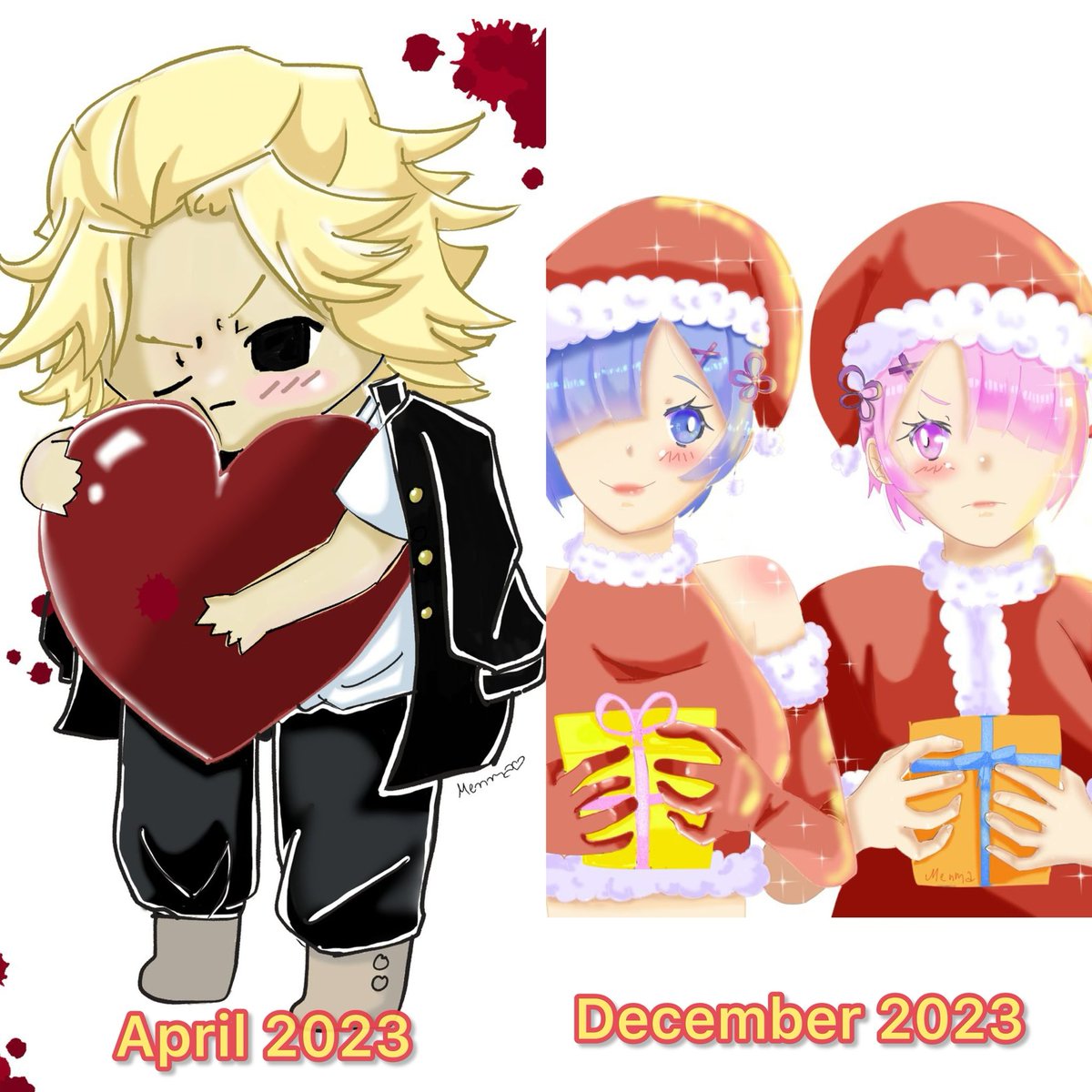 I drew my first digital picture in april 2023. I learned so much this year and looking forward 2024🫶🏻

#artmoots #artprogress #artof2023