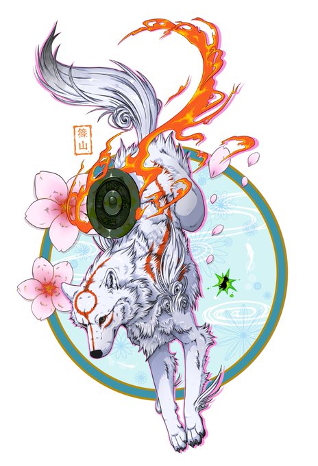 「flower wolf」 illustration images(Latest)