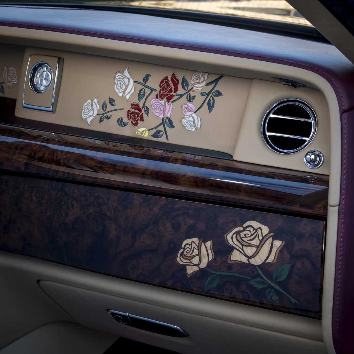 As 2023 comes to an end, we reflect on a year of magnificent #Bespoke commissions. Rose Blossom Phantom, a one-of-one commission, captures the beauty and tranquillity of a summer garden with a captivating floral theme.

#InspiringGreatness #BespokeIsRollsRoyce