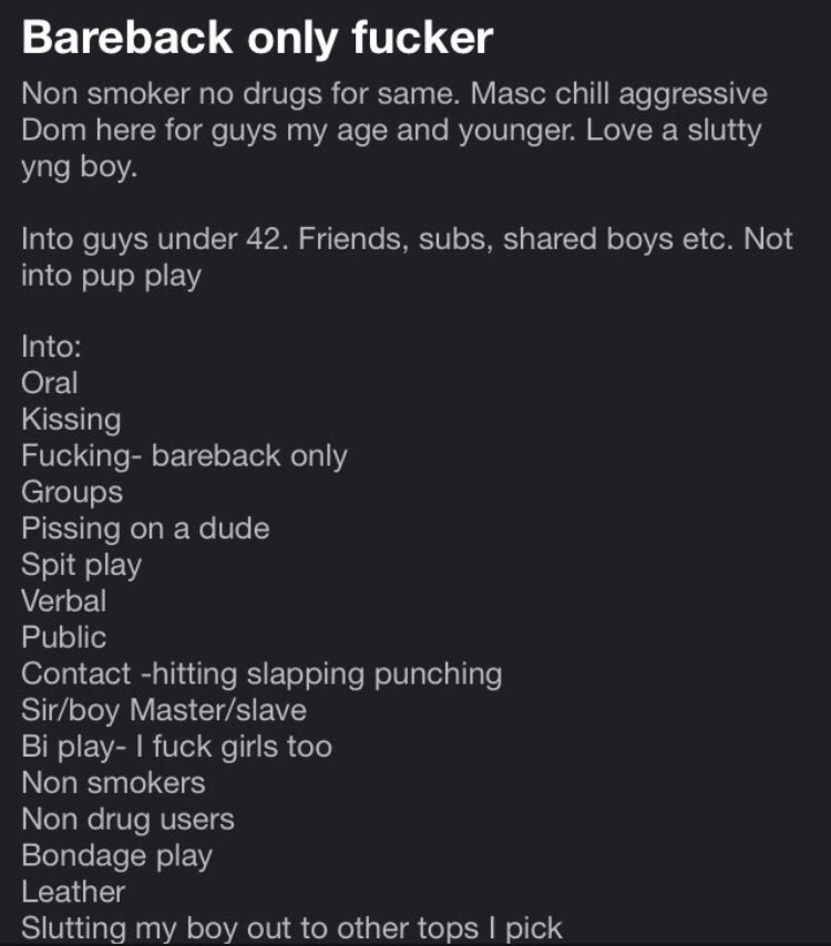 Looking for a young sub boy to Dom and train. 😈😈