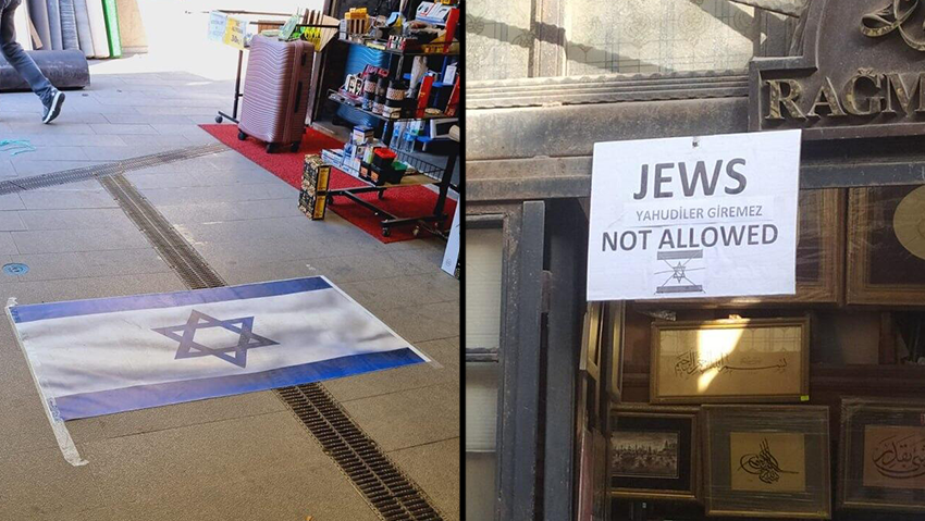 JoopSoesan's tweet image. Voor Joden verboden!!
Joden uitgesloten van winkels vanwege Turks antisemitisme.
Met een knikje van de leiding verbieden winkeleigenaren Joodse klanten, stellen politici wetsvoorstellen voor om tegoeden van Turkse burgers met Israëlisch staatsburgerschap te bevriezen en wordt er…