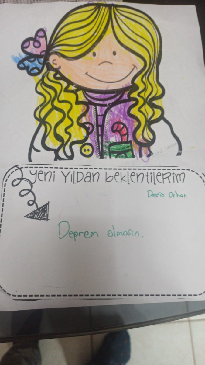 Malatya'da yaşayan bir ilkokul öğrencisinin psikolojisi...
Milli Eğitim Bakanlığı ve Sağlık Bakanlığı acilen deprem bölgesindeki tüm okullarda bu konuyla ilgili çalışma yapması gerekiyor...
#yeniyıl #2024 #2023