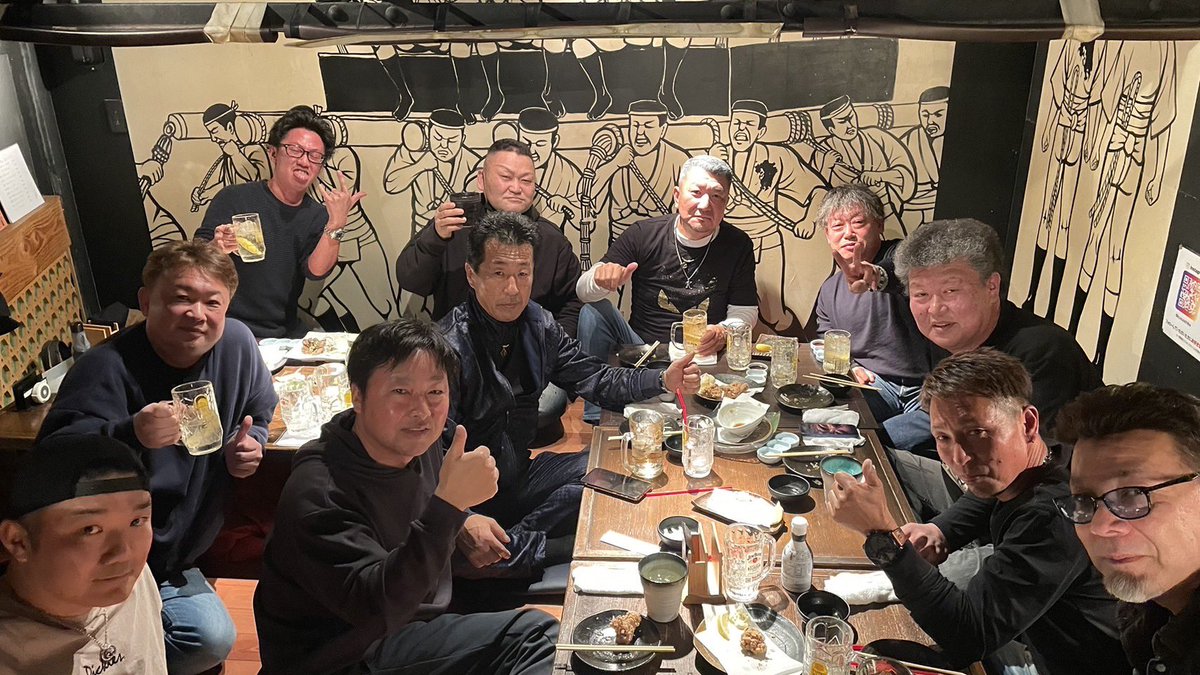 TEAM爺　忘年会🍻
来年もよろしくお願い致します🙇