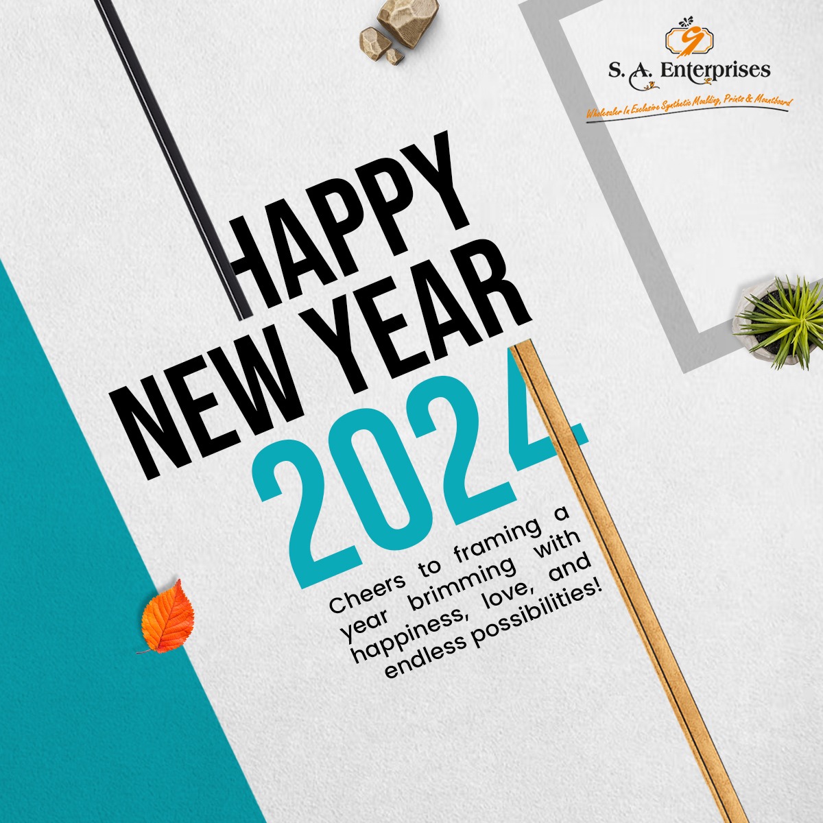 saent_in's tweet photo. Wishing that we make the most of this new year by filling it with joyous moments and treasured memories. Happy New Year, from S. A. Enterprises.

#saenterprises #trendsetter #decor #house #homedecor #style #frames #interiordesign #lovelydecorhomes #ecofriendly #architectsofinsta https://t.co/AStc1et7yZ