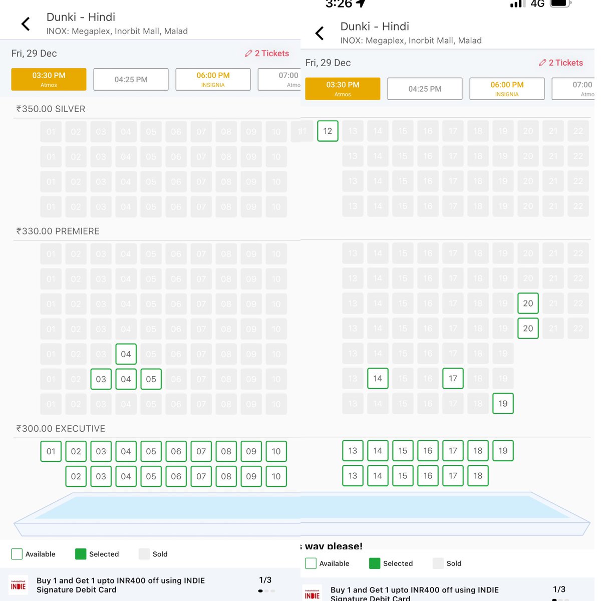 iamsrk_brk's tweet photo. Decided to book a ticket for any random orange show from @SAMTHEBESTEST_ screenshot of #Dunki for Today to cross-check corporate booking by #ShahRukhKhan.

Went for 3:30 pm at PVR, Inorbit Malad. Interestingly, the show was fast-filling on @bookmyshow but sold out by the end & didn't show on BMS. Full of Families, Kids & Oldies, mostly Gujarati but according to this Neeli Tshirt Wala, they are paid by @iamsrk. This Chu thinks SRK-Hirani film can’t have a single FF show during the Xmas-NewYear period in Metro Cities. Instead of putting Screenshots, cross-check & post a video from Next Time. The ticket cost is equal to his T-Shirt that’s why he cries with a Screenshot only 😂.
