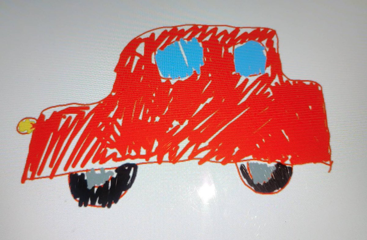 車
CAR
#イラスト　#illustration #art　　#7yearold　#7歳　#ArtistonTwitter