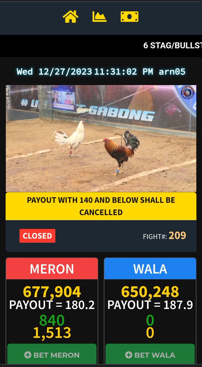 Drian831's tweet photo. Sa mga gusto mag sabong diyan laro na kayo dito pwede kahit small bet lang
Asian cockfighting Piso talpak🐓🔸𝐑𝐞𝐠𝐢𝐬𝐭𝐞𝐫 𝐇𝐞𝐫𝐞⬇️
https://t.co/HM4XzTLNr7 https://t.co/yrTZeqTwQl