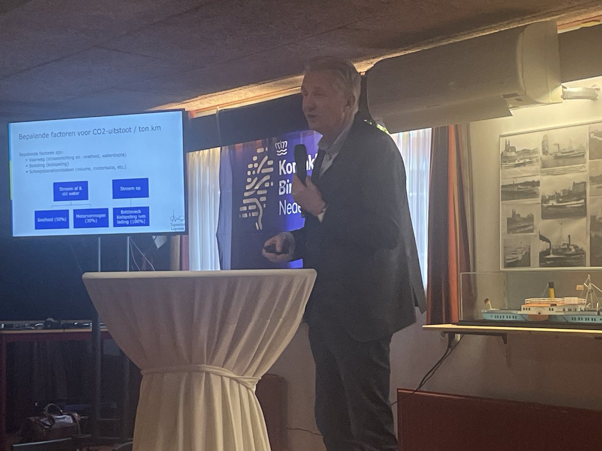 Herman Wagter (Connekt &amp; Topsector Logistiek Meten op Schepen) legt uit hoe de verplichting eind 2024 in elkaar steekt. 
Volg zijn presentatie op Telematicadag via KSCC livestream youtube.com/live/mM9JHktA3…