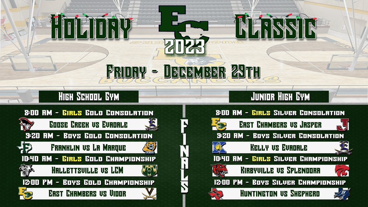 Its championship day at the Holiday Classic 

<a href="/hoopinsider/">Hoopinsider</a> <a href="/STBA_TX/">STBA-TX.com</a> @MikSanchez2 <a href="/mcan409/">Mike Canizales</a> <a href="/AshlyElamSports/">Ashly Elam</a> <a href="/kfdmsports/">KFDM Sports</a> <a href="/AGGraphics409/">AG Graphics</a>