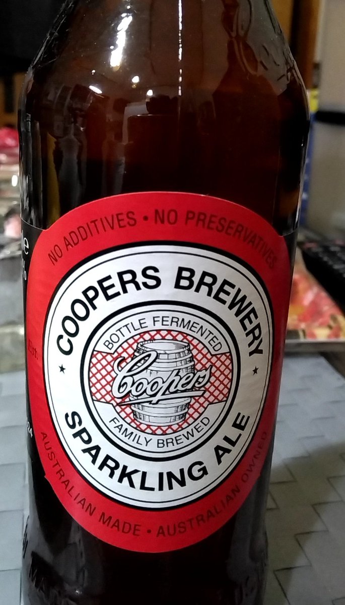 久しぶりのCoopers Ale🍺
たまにはね…
#coopersbrewery 🇦🇺