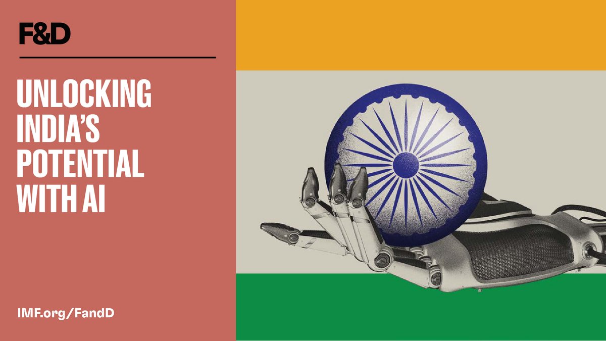 India is on the cusp of a technological revolution powered by AI that could alter the trajectory of its social and economic future, write @NandanNilekani and @tanujb in F&D. bit.ly/3RROhF3