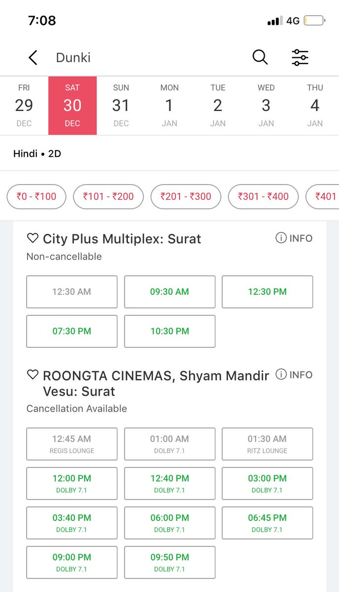 bollystation's tweet photo. What’s that ? #Gujarat #Dunki

12.30 AM show sold out 😂😂
1 AM show sold out 😂😂
1.45 AM show sold out 😂😂

Now, SRK fans and Paid media will not bark a single word.  Mass level Corporate booking for #Dunki 😂😂

#Salaar ke to phir bhi 6 AM and 7 AM wale shows the 😜😜 https://t.co/M4koxuR9dS
