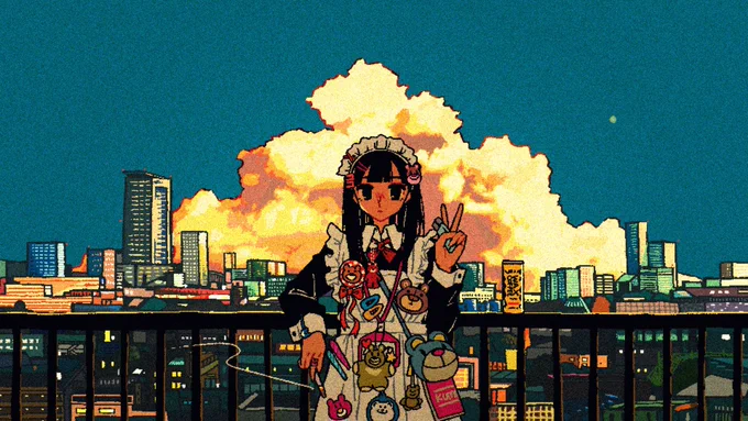 #2023年自分が選ぶ今年の4枚 今年もごちゃごちゃ描きました