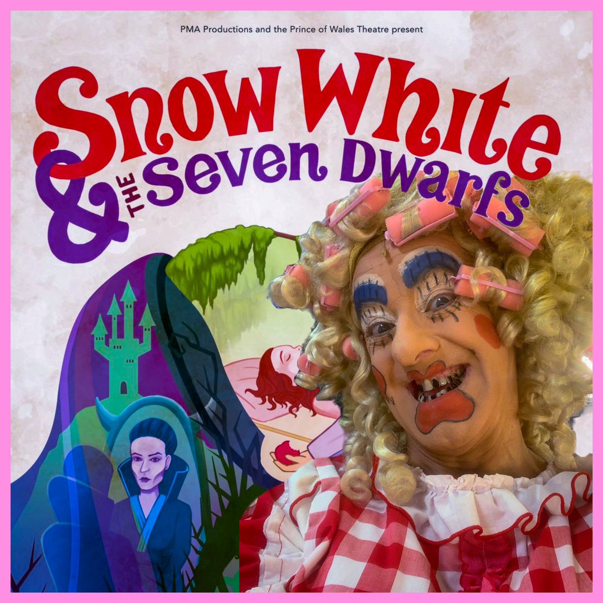 Fast approaching the end on; 🎭 Snow White 🎭 At Prince of Wales Theatre Cannock. On until 30th December 2023.🎄🎅🏻⛄️ 3 shows to go ho ho! #DeWinterAndDameDuddles #ItsAllAboutTheBoots #ItsAllAboutTheFrocks #actorslifeforme