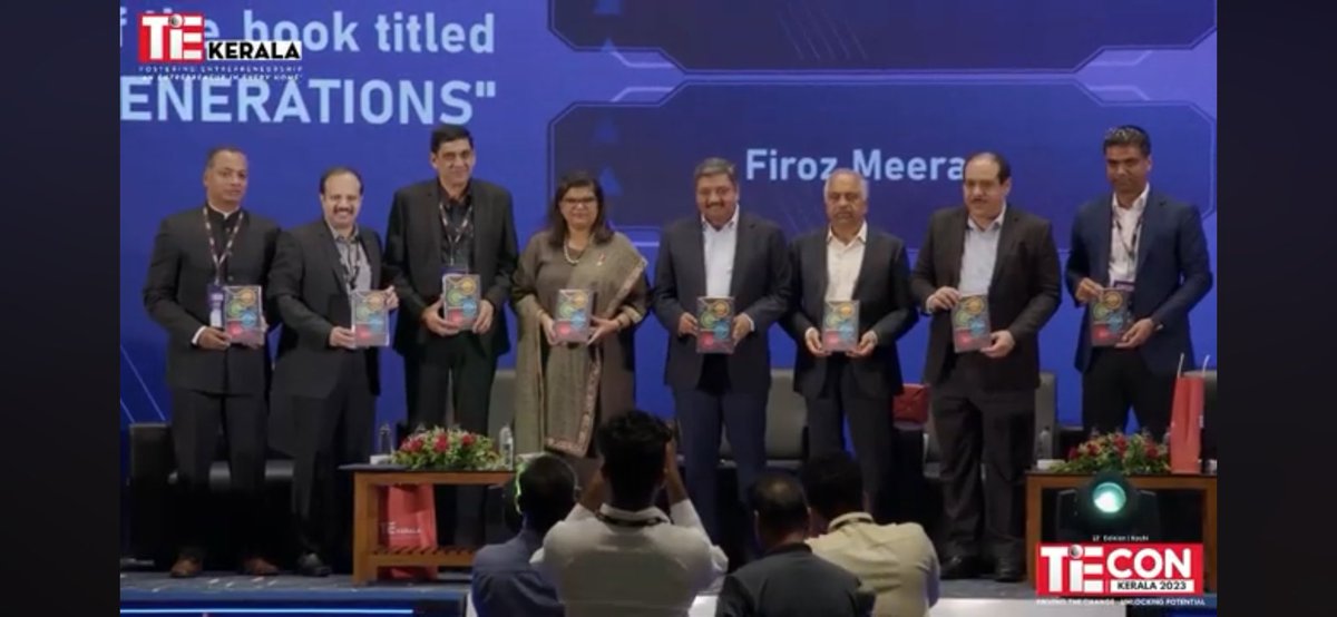 HarperCollinsIN's tweet photo. With a special focus on micro, small and medium enterprises, #BeyondThreeGenerations by @NavasMeeran, #MSAKumar, @firoz7 and #GeorgeSkaria studies twelve family-run enterprises across industries.
The book was launched at @tiekerala. Watch the moment here: https://t.co/9GnfK1wLxi https://t.co/5TfcLA3YbN