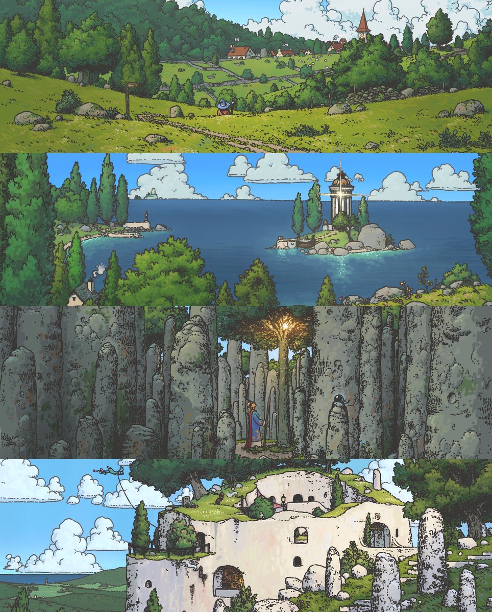 Some art that I made in 2023 (one more to come tomorrow 🌱)