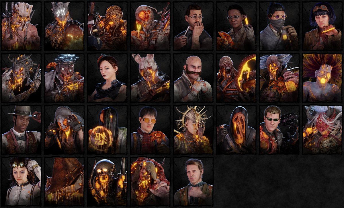 SpringeyDbD's tweet photo. Hallowed Blight Portraits! Including a unique Blight Background alt. 
https://t.co/SF6kbf0Q6X
#DeadbyDaylight #DbD #HallowedBlight https://t.co/XZiT7bM66g