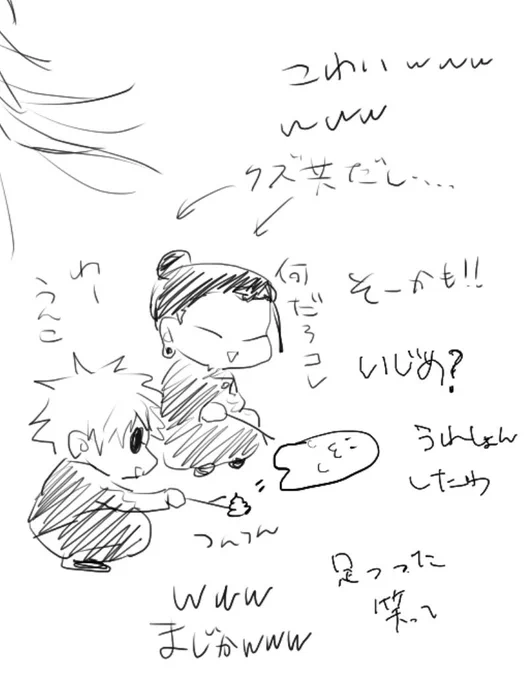腹捩れた 