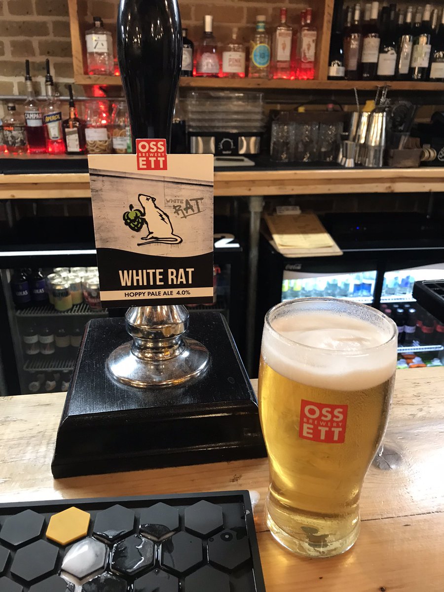 I've been enjoying some excellent beer in the pubs of #SE18 #woolwich #plumstead over Christmas. It's great to have @ossettbrewery #whiteRat back in #saltWoolwich.