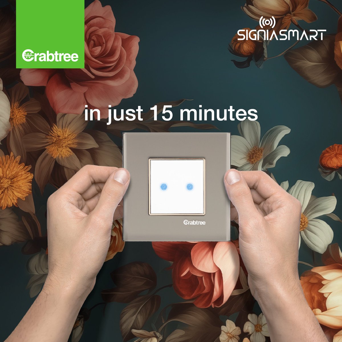 HavellsCrabtree's tweet image. Automate your home in no time with wireless modules that take only a jiffy to get installed. Experience the #SmartArt of living.

Buy Now: bit.ly/3Z55PQ0

#Crabtree #CrabtreeLife #SigniaSmart