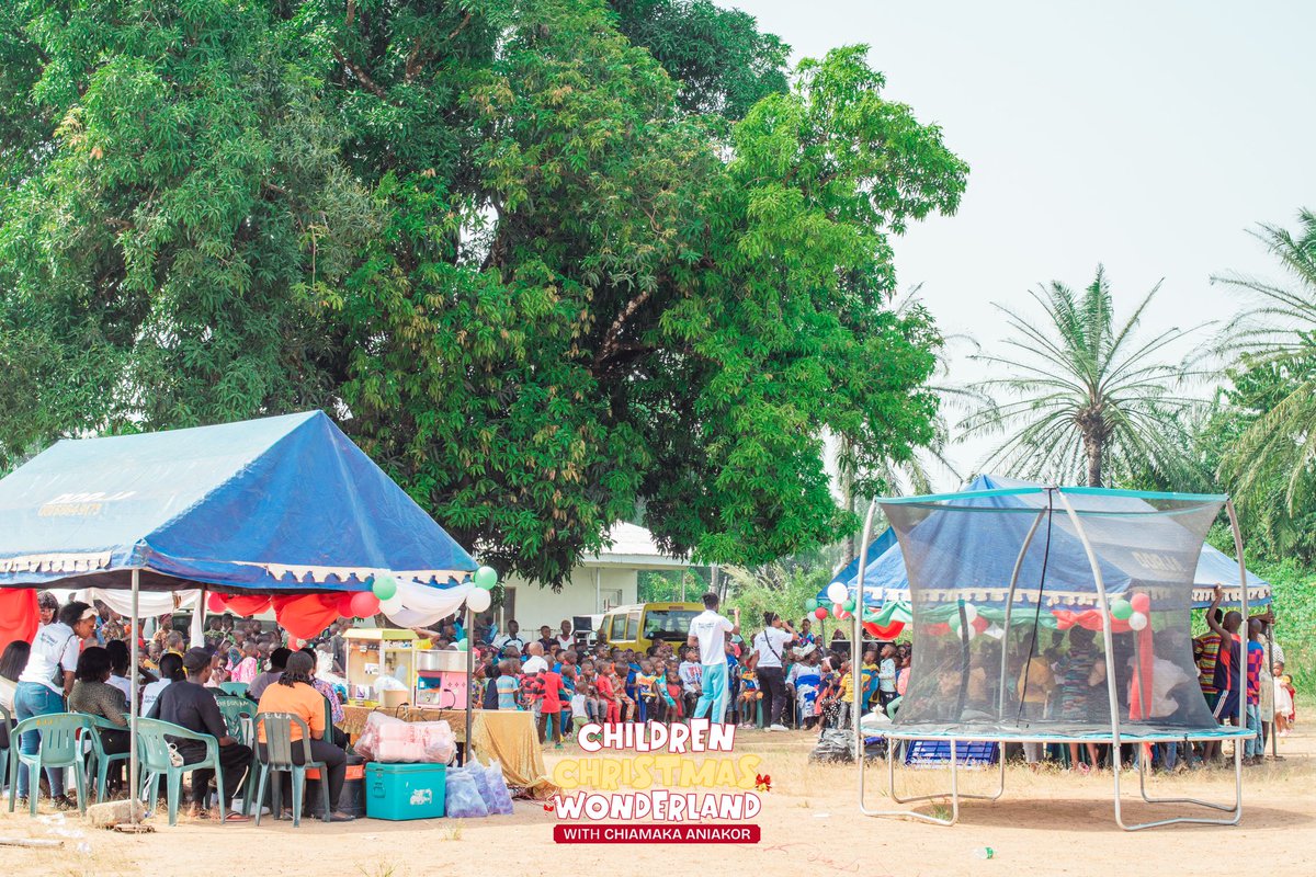 Grateful for the amazing turnout at the Children's Christmas Wonderland! 

Huge thanks to everyone who joined and contributed to the festive joy. 
Looking forward to an even brighter celebration next year!

#CommunityDevelopment 
#SustainableFuture
