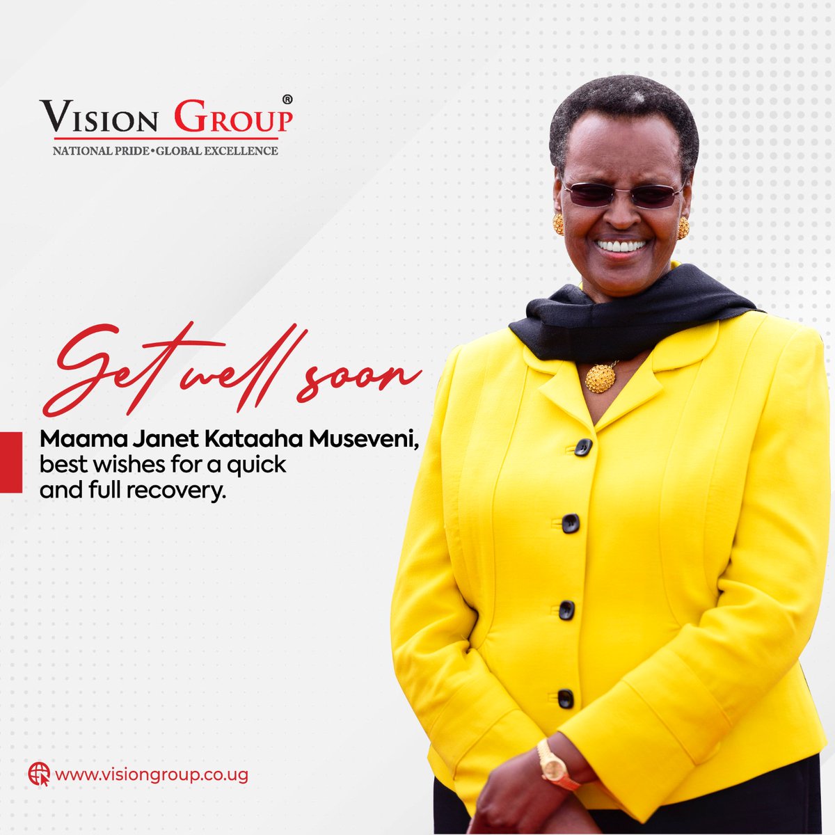 RupinyRadio's tweet photo. #Rupiny RadioUpdates
Get well soon, Mama Janet Kataha Museveni.
@newvisionwire
@UrbanTVUganda @bukeddetv @Penkunda @nyamadon https://t.co/4NFoQM2Jin