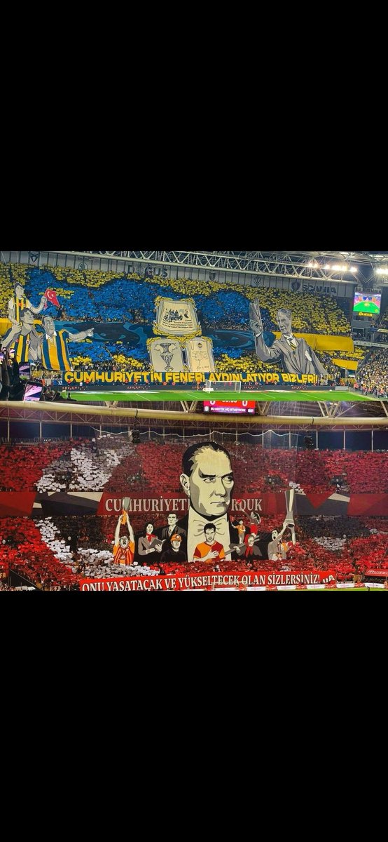 Bayrağımız, İstikal Marşımız ve Atatürk'e izin verilmeyen bir yerde sahaya çıkmayın!