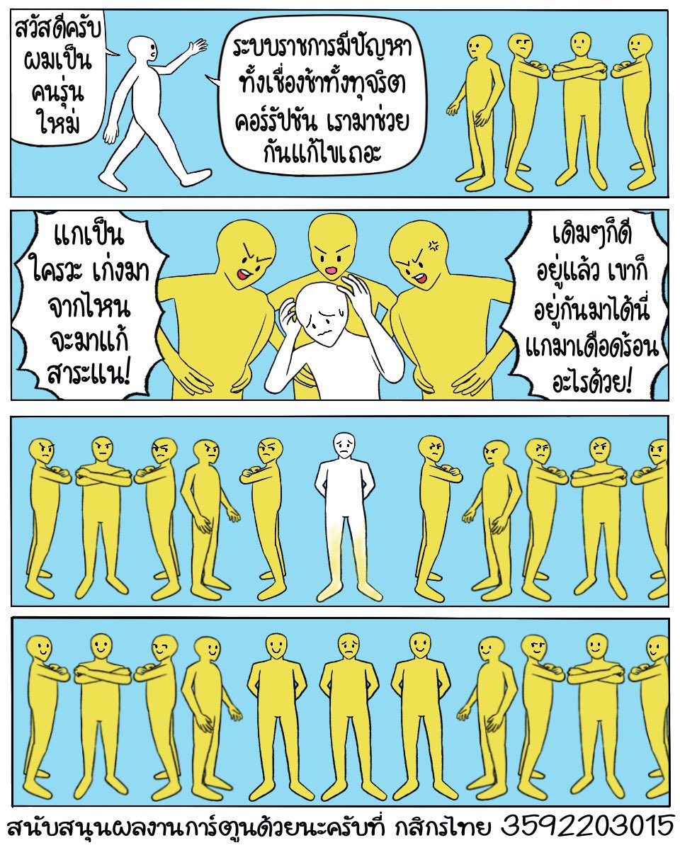 คนกลมคนเหลี่ยม tweet media