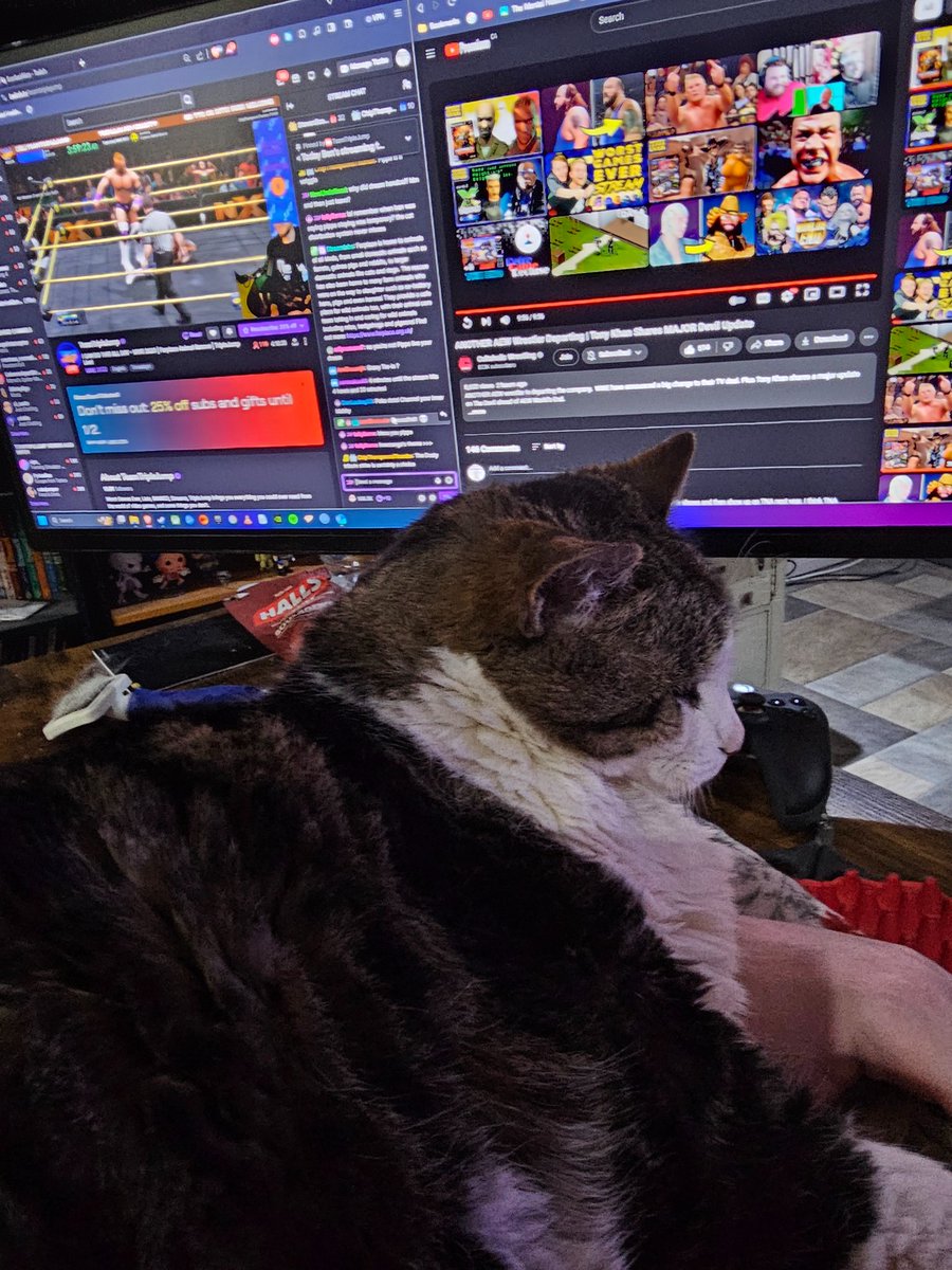 DiesUnus's tweet photo. Frankie and I are watching Ben and Pippa play WWE 2K20 for charity https://t.co/ZAvZCv3pDW