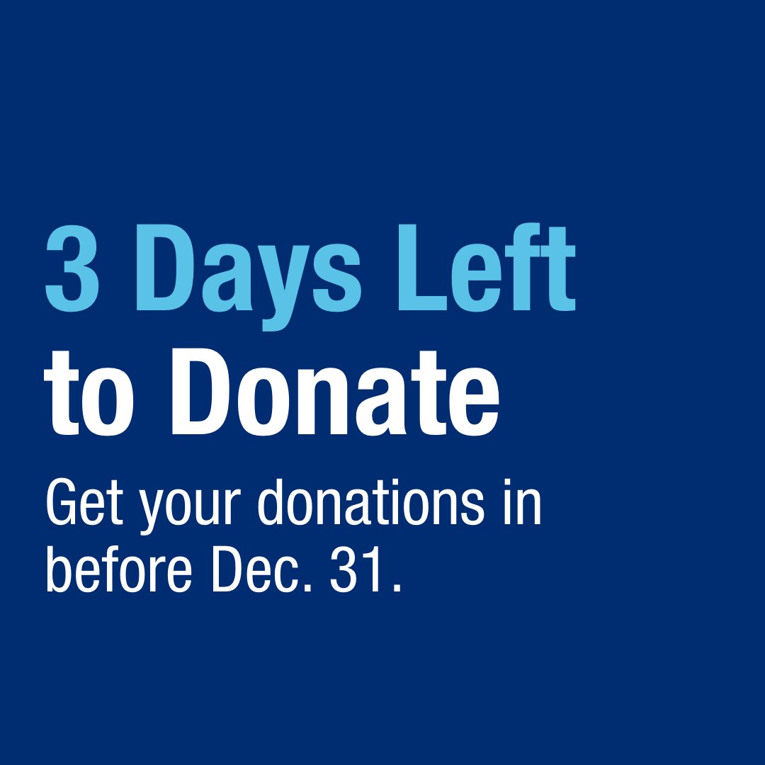 We are just three days away from the new year. Donate to The Princess Margaret today to receive your 2023 charitable tax receipt.