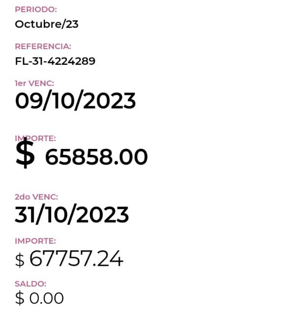 cristiancim's tweet image. Le llegó a mi vieja un aumento del 100% de diciembre a enero en la prepaga. Pretenden que pague 173 mil pesos en enero 🤌
En noviembre pagaba 72 mil.
Alguien me explicaba cómo esto beneficia a la gente y perjudica a la casta? 
VLLC