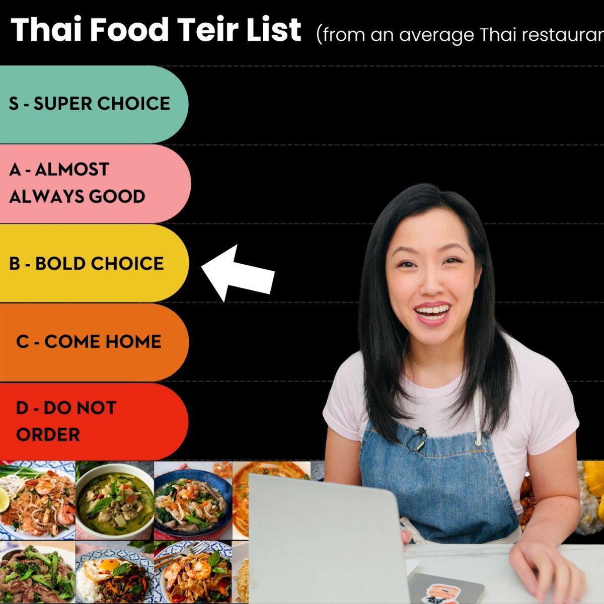 MY THAI FOOD TIER LIST 2023!
When you go to an average Thai place in N. Am., which dishes are most likely gonna satisfy, and which are most likely gonna suck according to my standards. 
Watch my list and see if you agree!
youtu.be/Ln1RrtxVtbs