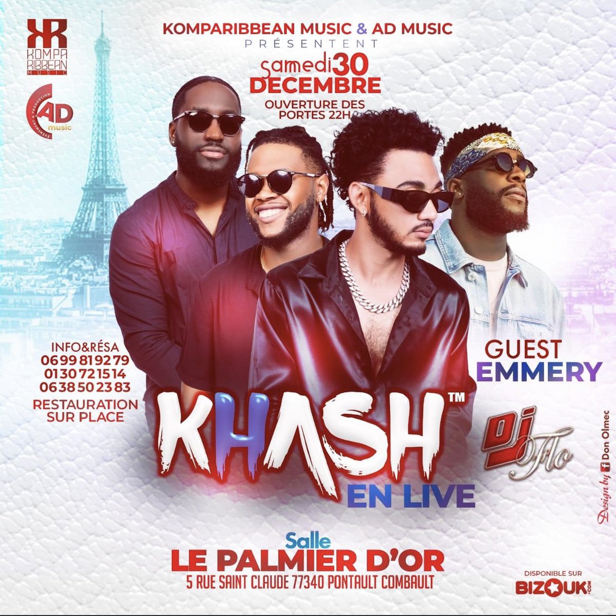 valide_NYC's tweet photo. 🇫🇷 PARIS 🇫🇷🇫🇷🚀🚀

*📍 30 DECEMBRE 2023 A PARIS

🎭 LA NUIT DES JEUNES ??? KHASH/EMMERY

✅Pour passer une bonne soirée réservation :* 
https://t.co/sQIH1YUMQS @Emmery_Official https://t.co/RTr3trHoec