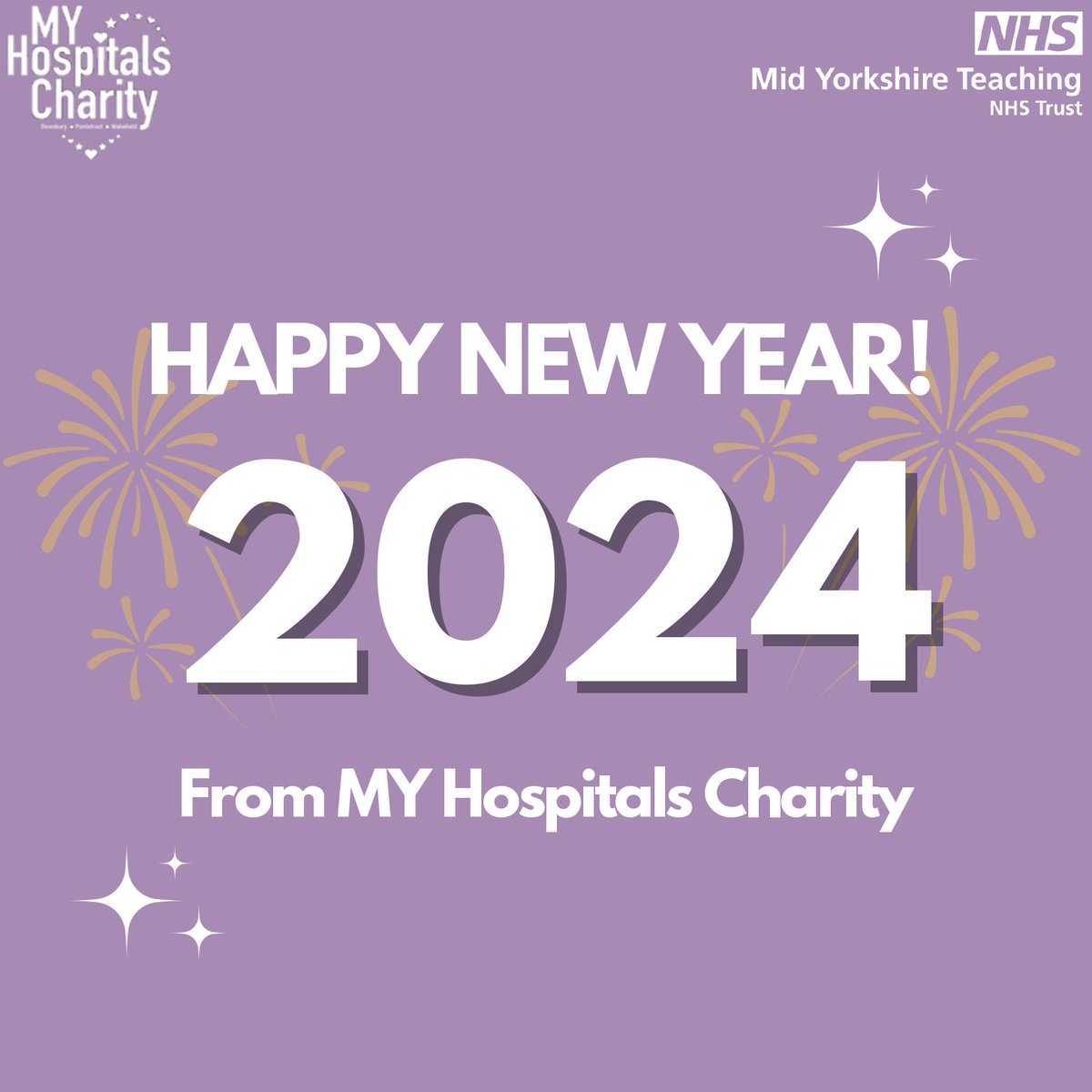 🎉Happy New Year🎉 Wishing everyone a Happy New Year filled with joy and kindness from the MY Hospitals Charity team!✨ We would like to thank everyone for the support given to the charity in 2023💖 Here's to a successful and happy year ahead for everyone. See you in 2024🤗