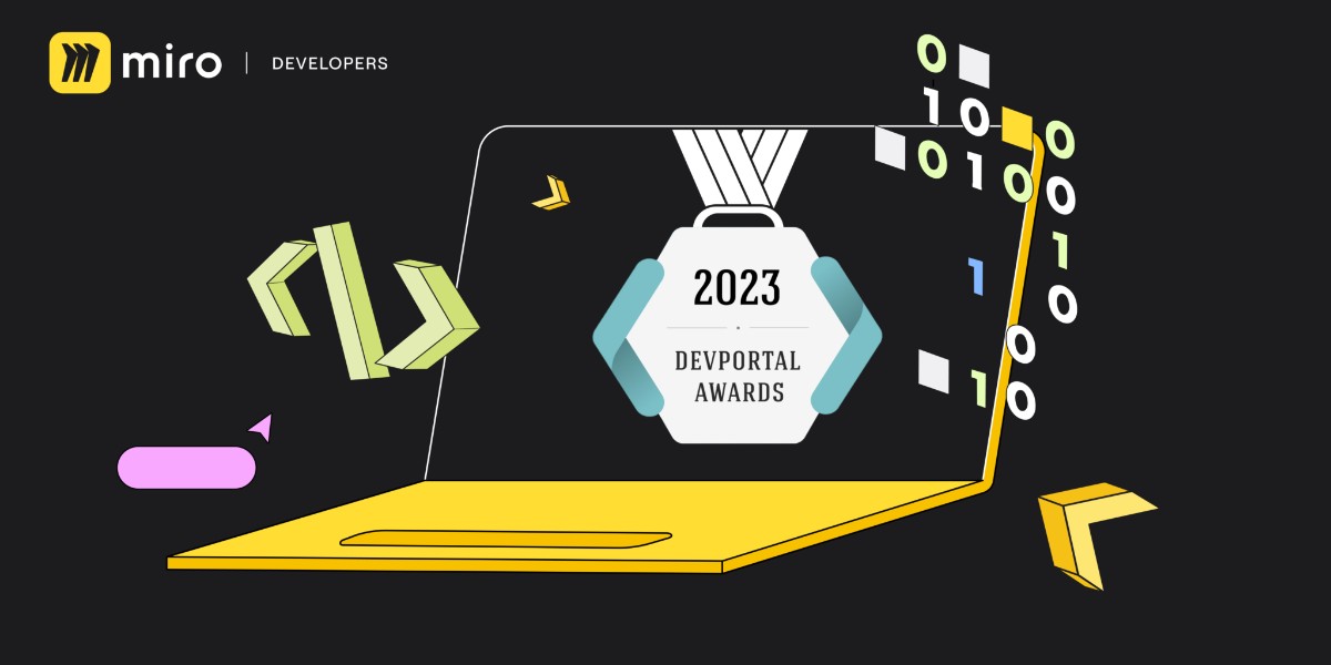 We've been recognized in multiple categories at the 2023 @DevportalAwards 🎉 including:

🌟Best New Developer Experience Innovation
🌟Best Onboarding Experience
+ more: mirohq.click/y