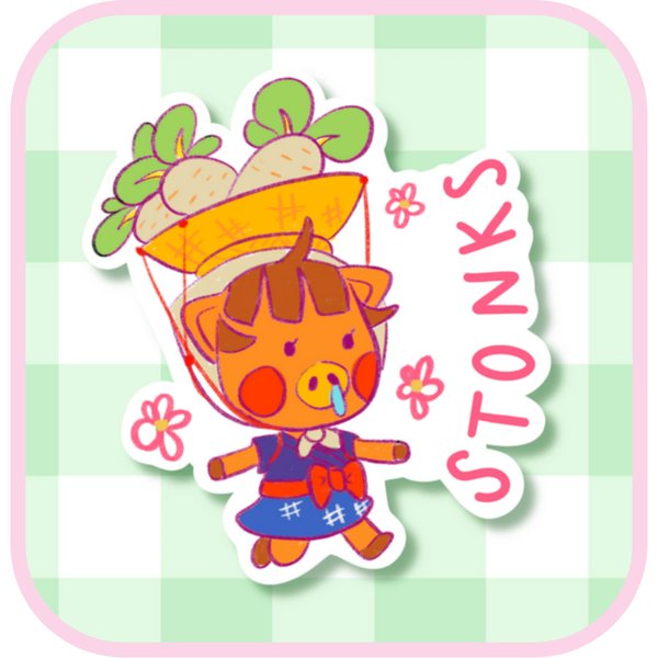 I just received stonks sticker by MAGICALKITTEN via Throne. Thank you~! ?uwu ? https://t.co/UBIii4EXCB