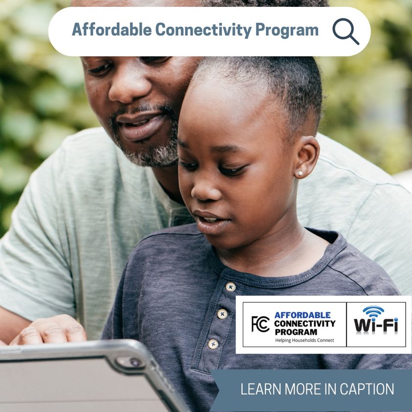 The School District of Palm Beach County is now offering the Affordable Connectivity Program, which helps connect families and households struggling to afford internet services.