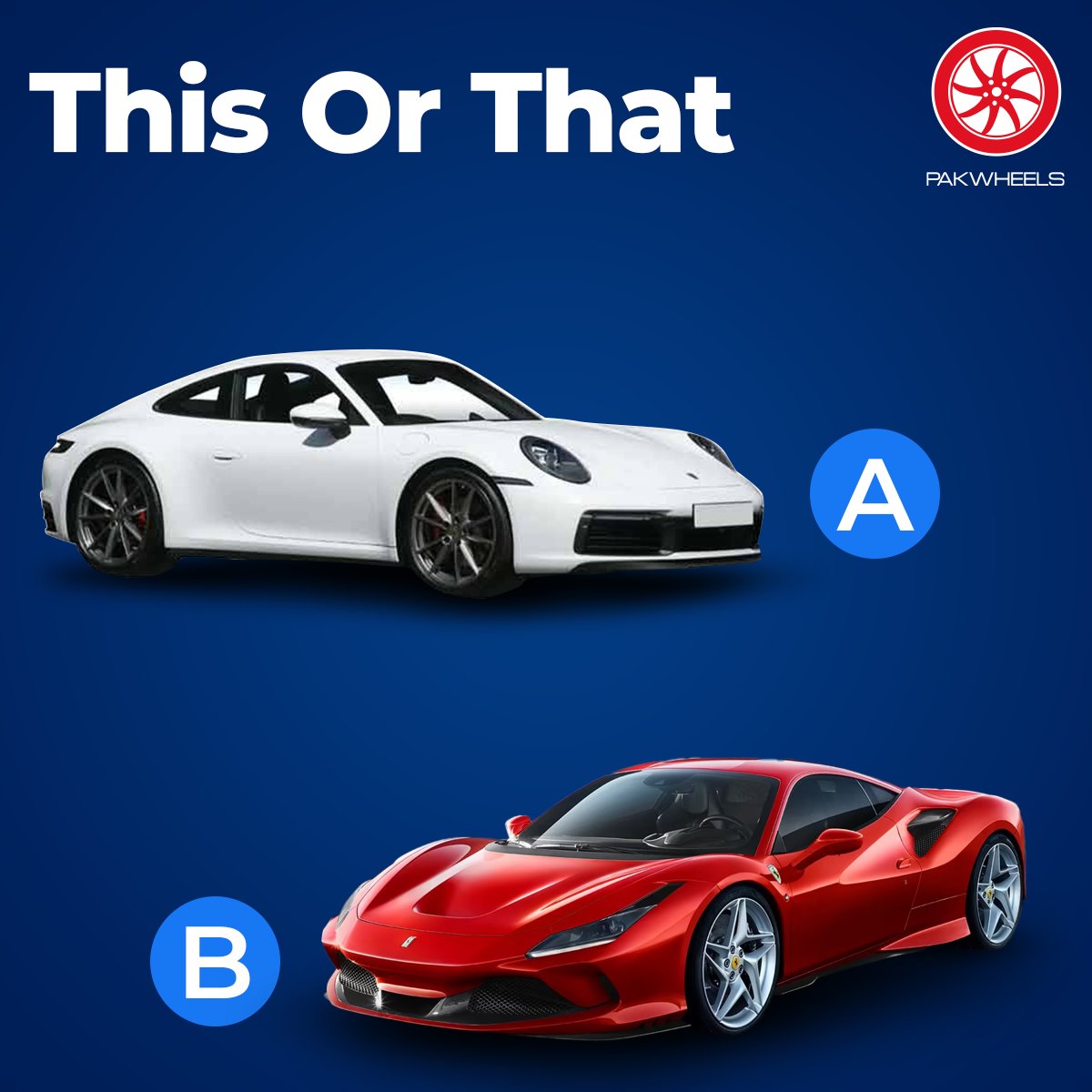 PakWheels's tweet image. Choose your favorite one! 🤩

Find used cars here: ow.ly/jYjP50LTilh

#PakWheels #PWBuy #PWCars