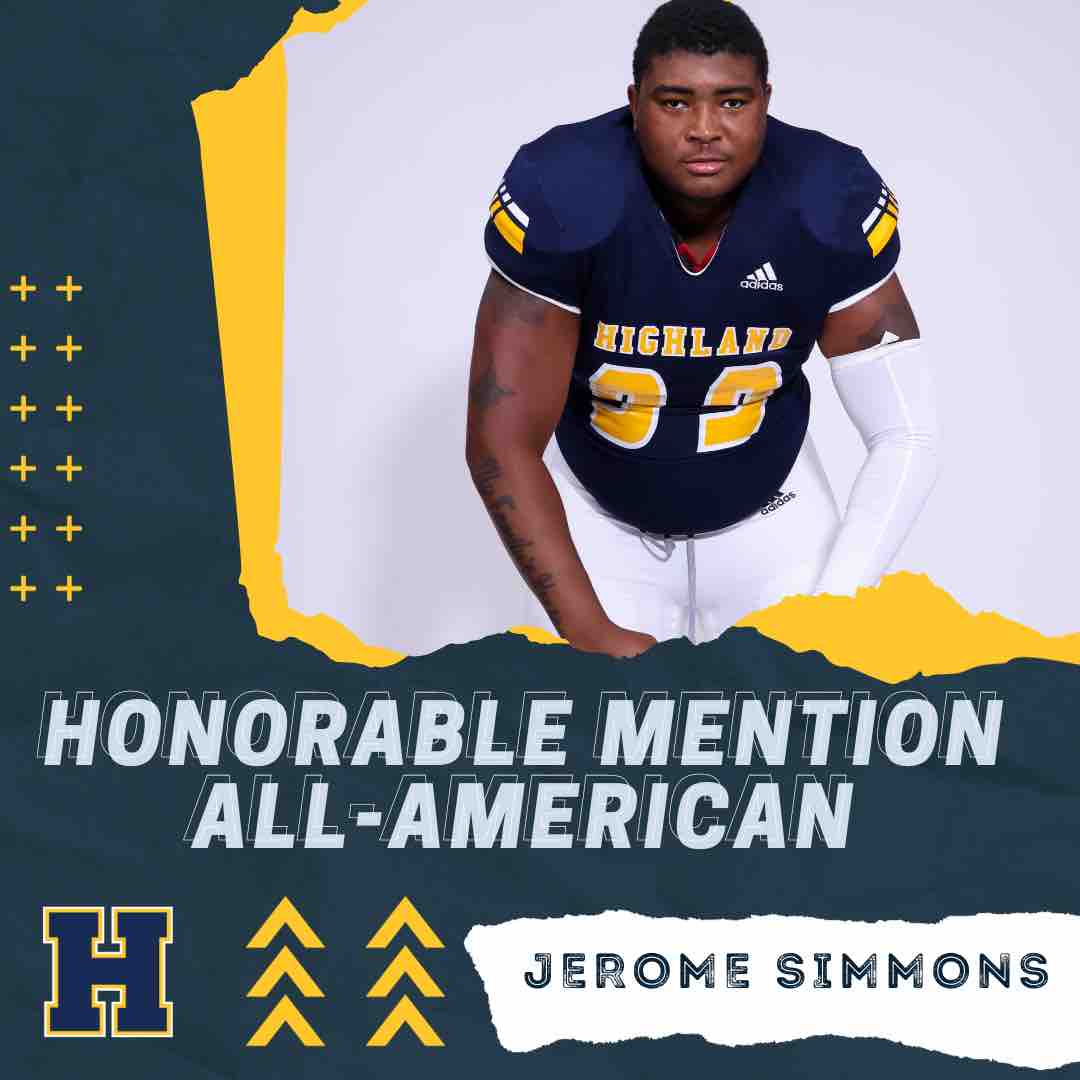 Your 2023 All-Americans 🏈

Congratulations to the following 👏

Mike Hourel Jr. -Second Team 
Benson Prosper - Second team 
Javonte Gardner - Honorable Mention 
Jerome Simmons - Honorable Mention