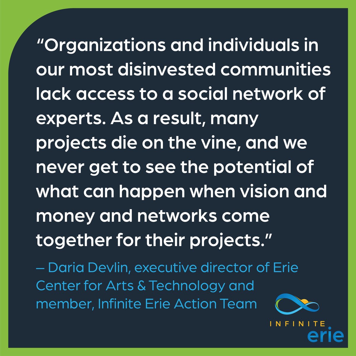 By focusing on Erie’s historically distressed communities, the ARC POWER grant will provide critical resources to create a new pipeline of professionals who will stay in #ErieCounty and contribute to its economic prosperity. #WePutPlansIntoAction #TransformingPlace #EriePA