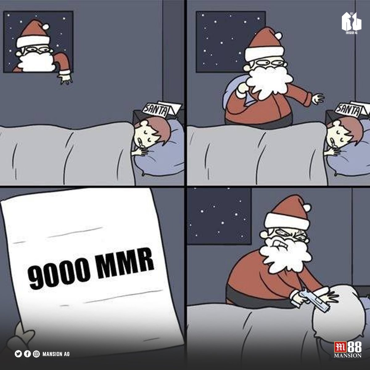 MansionAG's tweet photo. It is time to wish logically to Santa. 🎅 https://t.co/KpC4QqIHjf